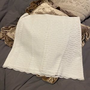 🛼 J.Crew 🛼 White Eyelet Mini Skirt